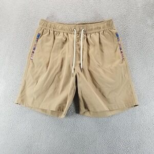 WOWIE Shorts Mens M Tan Nomad 3.0 Hybrid Drawstring Outdoors
